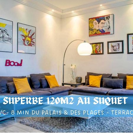 Superbe 120M2 Au Suquet - Property With Style Cannes Esterno foto